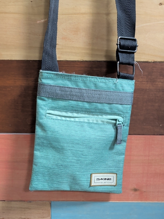 Dakine Other - Dakine Mint Green Crossbody Messenger with Black Strap and Gray Trim